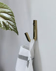 Henri Wall Hook in Brass, Set of 3