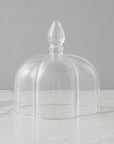 Glass Quatrefoil Dome