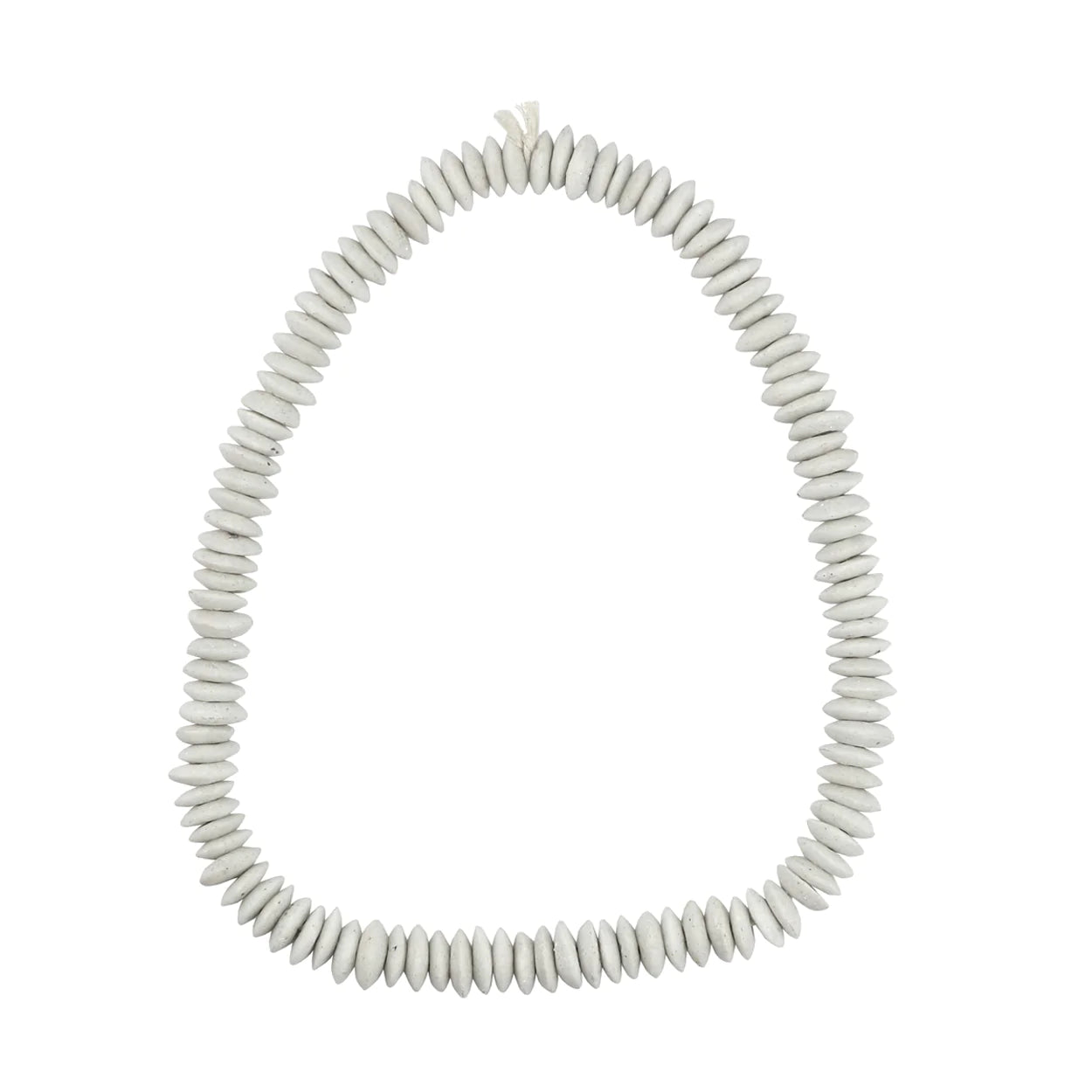 Amalia Beads in White