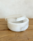Alabaster Round Box