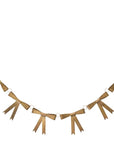 Antique Gold Bow Garland