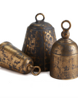 Antiqued Brass Bells