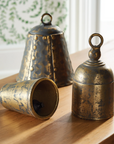 Antiqued Brass Bells
