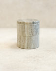 Beige Marble Stackable Pots