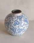 Bluebell Floral Terracotta Jar