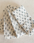 Botanical Block Print Napkin, Set of 4