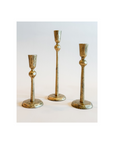Brass Bead Candle Taper Holders