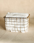 Brass Wire Baskets, Rectangle