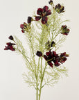 Burgundy Cosmos Faux Stems