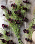 Burgundy Cosmos Faux Stems