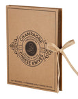 Champagne Gold Cheese Knives Set