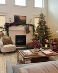Faux Chrismas Cedar Garland, 6ft