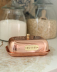 Copper Butter Dish