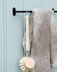 Cottage Black Iron Hand-Towel Bar