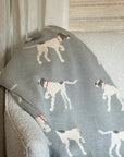 Dog Cotton Knit Blanket