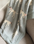 Dog Cotton Knit Blanket