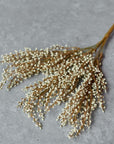 Faux Cream Heather Stems