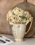 Faux Hydrangea Stem in Cream, 13.25"
