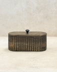 Fluted Wood Box