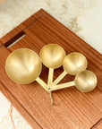 Gold Measuring Cup Set
