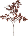 Grape Ivy Leaf Stem in Burgundy, 31"