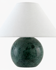 Green Travertine Lamp