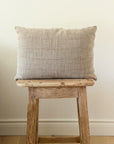 Linen Grid Pillows