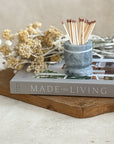 Cottage Marble Match Holder