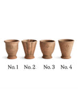 Mini Footed Terracotta Pots