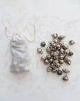 Mini Mercury Glass Ornaments, Set of 36