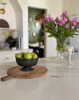 Old World Iron Compote