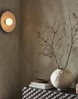 Organic Ceramic Wall Sconce