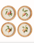 Peach Round Petite Prints, Set of 4