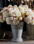 Peony Bundle, Set of 3 Stems in Cream