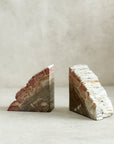 Petrified Wood Book Ends