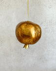 Pomegranate Ornament, Antique Bronze 3.5”