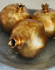 Pomegranate Ornament, Antique Bronze 3.5”