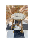 Round Vintage Stool No. 3