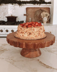 Scalloped Cake Stand