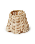 Scalloped Rattan Mini Lamp Shade