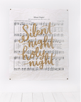 Silent Night Paper Artwork
