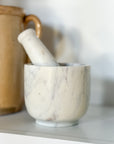 Small Marble Mortar & Pestle