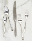 Vintage Hotel Silver 5-piece Flatware