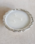 Vintage Silver Plate Candles
