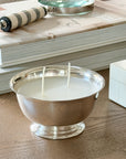 Vintage Silver Revere Bowl Candles
