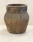 Vintage Woven Chinese Basket TALL