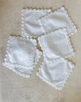 White Lace Coaster
