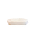 Alabaster Oval Boxes, Medium & Large