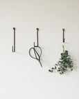 Cottage Iron Black Wall Hook