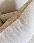 Dasari Natural in Sand Pillow Cover, 24x24